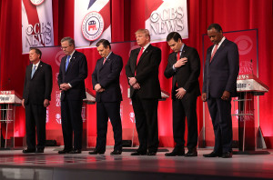 Republican Presidential Candidates Debate In Greenville, South Carolina