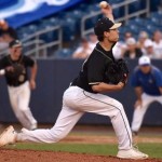 Photo courtesy of Dave Stewart Joe Nemcheck excelled during the FCIAC Championship game against Darien.